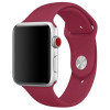 Ремешок для Apple Watch 42/44mm Sport Rose Red в рассрочку