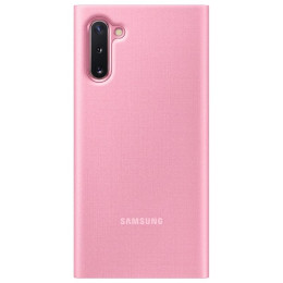 Чехол Samsung Note 10 LED View Cover Pink