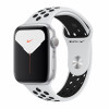 Apple Watch S5 NIKE 44mm Silver Aluminum / Pure Platinum Sport Band в рассрочку