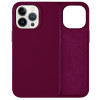 Чехол iPhone 13 Pro Max Silicone Case No Logo Bordo в рассрочку