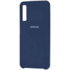 Чехол Samsung A7 (2018) Silicone Cover Blue в рассрочку