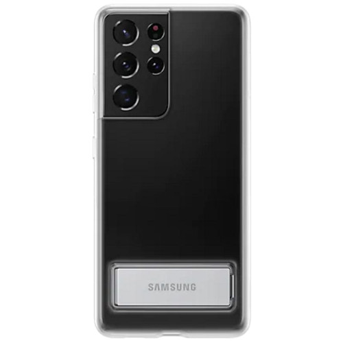 Чехол-накладка Samsung Galaxy S21 Ultra Clear Standing Cover Transparent в рассрочку без первоначального взноса и переплат