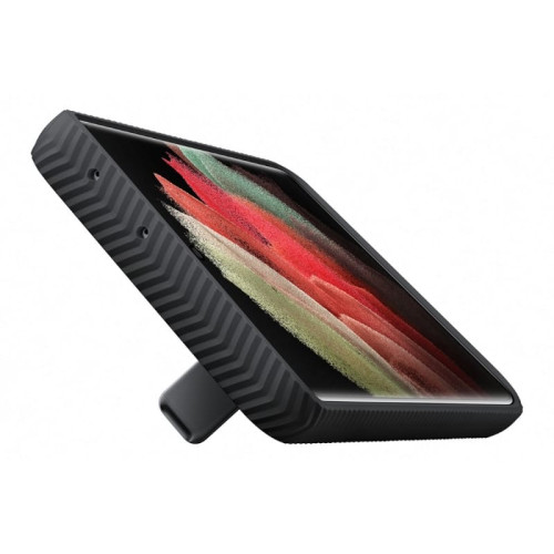 Чехол-накладка Samsung Galaxy S21 Ultra Protective Standing Cover Black в рассрочку без первоначального взноса и переплат