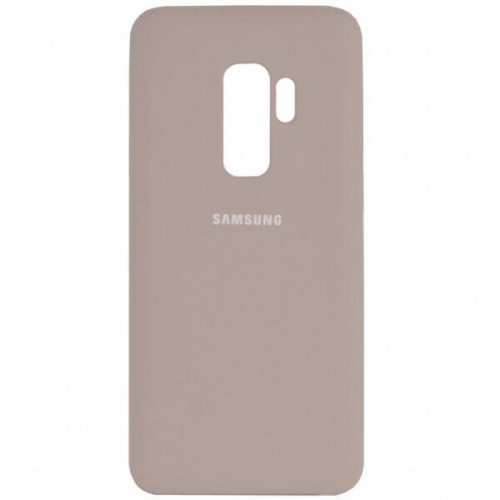 Чехол Samsung S9 Plus Silicone Cover Pink Sand в рассрочку без первоначального взноса и переплат