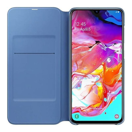 Чехол Samsung Galaxy A70 Wallet Cover Black в рассрочку без первоначального взноса и переплат