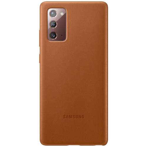 Чехол Samsung Galaxy Note 20 Leather Cover Tan в рассрочку без первоначального взноса и переплат
