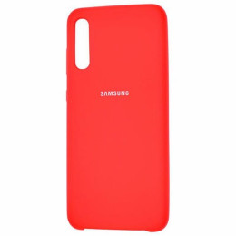 Чехол Samsung A70 Silicone Cover Red