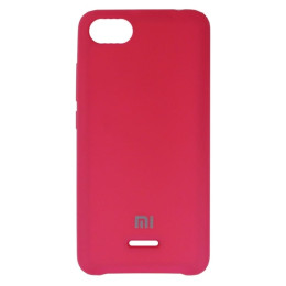 Чехол Xiaomi Redmi 6A Silicone Cover Red