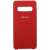 Чехол Samsung S10 Plus Silicone Cover Red в рассрочку