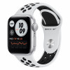 Apple Watch SE 40mm Silver Aluminum Case / Pure Platinum/Black NIKE Sport Band в рассрочку
