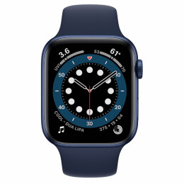 Apple Watch S6 44mm Blue Aluminum Case / Blue Sport Band