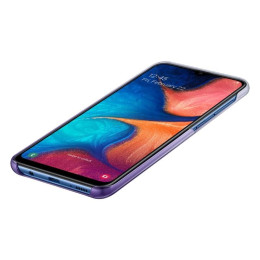 Чехол Samsung A20 Gradation Cover Violet