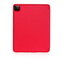 Чехол iPad Pro 12.9 (2020) Gurdini Leather Pen Slot Red