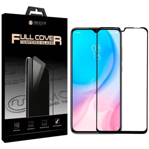 Защитное стекло 3D MOCOll Black Diamond для Xiaomi Mi 9 Lite Черное в рассрочку без первоначального взноса и переплат