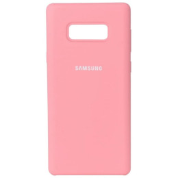 Чехол Samsung Note 8 Silicone Cover Pink