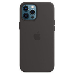 Чехол iPhone 12 Pro Max Silicone Case MagSafe Black
