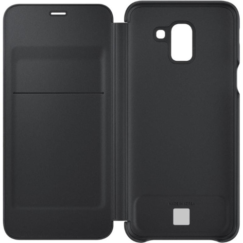 Чехол Samsung Galaxy J6 Wallet Cover Black в рассрочку без первоначального взноса и переплат