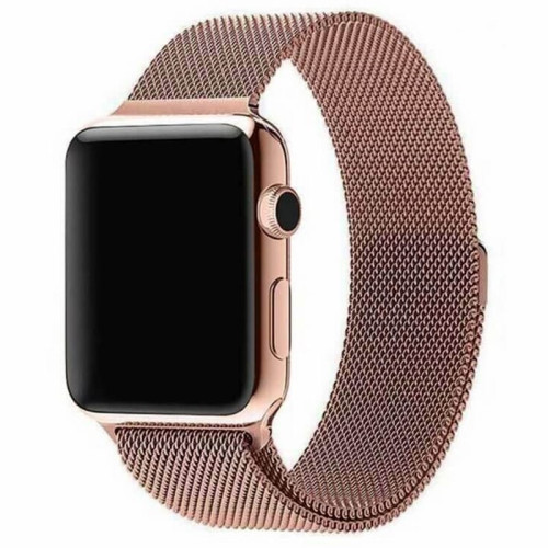 Ремешок для Apple Watch 42/44mm Milanese Loop Bronze Gold в рассрочку без первоначального взноса и переплат
