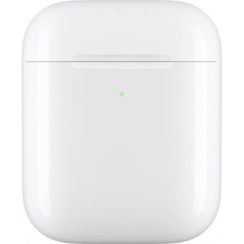 Наушники Apple AirPods в футляре с возможностью беспроводной зарядки (белый) в рассрочку без первоначального взноса и переплат