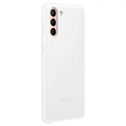 Чехол-накладка Samsung Galaxy S21 Plus LED Cover White