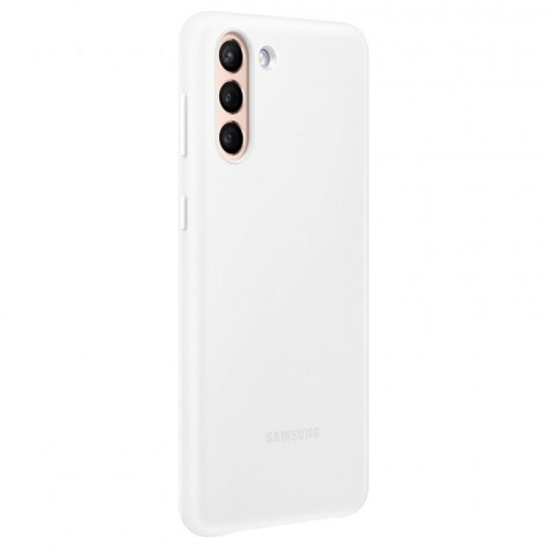 Чехол-накладка Samsung Galaxy S21 Plus LED Cover White в рассрочку без первоначального взноса и переплат