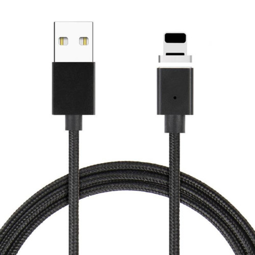 Кабель magnetic charging Apple Lightning - USB (черный) в рассрочку без первоначального взноса и переплат