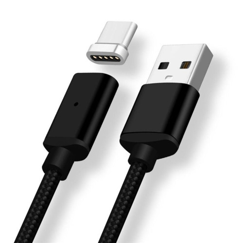Кабель magnetic charging Type-C - USB (черный) в рассрочку без первоначального взноса и переплат