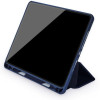 Чехол iPad Pro 12.9 (2020) Gurdini Leather Pen Slot Dark Blue в рассрочку без первоначального взноса и переплат