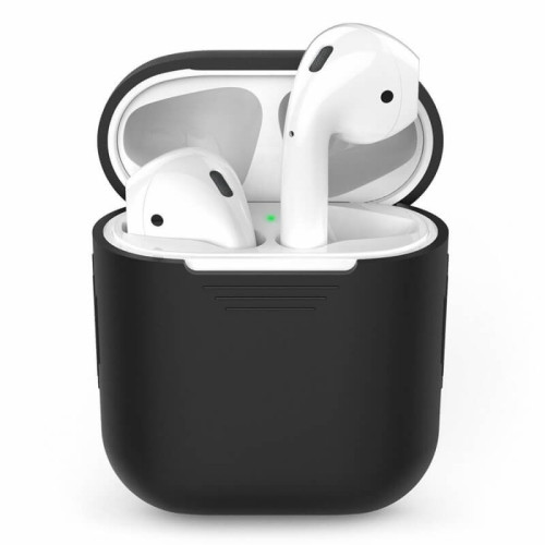 Чехол для Apple AirPods (черный) в рассрочку без первоначального взноса и переплат