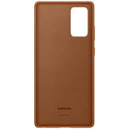 Чехол Samsung Galaxy Note 20 Leather Cover Tan
