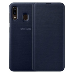 Чехол Samsung Galaxy A20 Wallet Cover Black