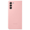 Чехол-книга Samsung Galaxy S21 LED View Cover Pink в рассрочку без первоначального взноса и переплат