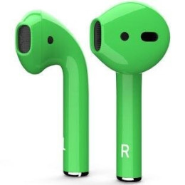 Беспроводные наушники Apple AirPods 2 зелёный глянец