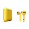Беспроводные наушники Apple AirPods 2 жёлтый глянец