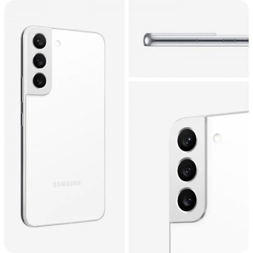 Samsung Galaxy S22 8/128GB 5G (Snapdragon) White в рассрочку без первоначального взноса и переплат