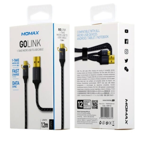 Кабель Micro-USB с быстрой зарядкой (1м) в рассрочку без первоначального взноса и переплат