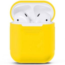 Чехол для Apple AirPods (желтый)