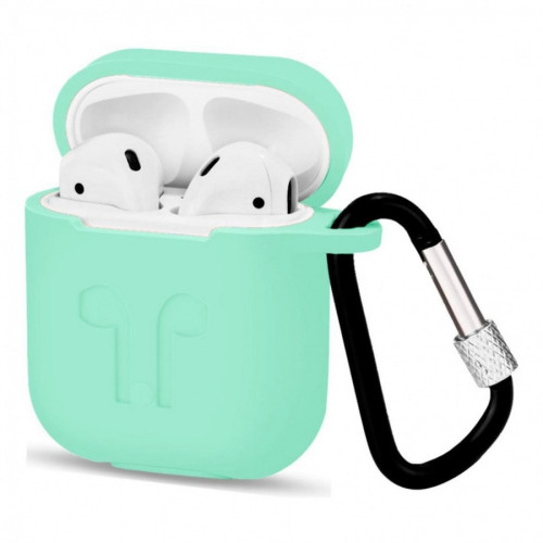 Чехол для Apple AirPods (зелёный) в рассрочку без первоначального взноса и переплат
