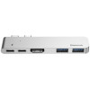 USB-концентратор Baseus Thunderbolt C+ Dual Type-C to USB3.0/HDMI/Type-C (CAHUB-B0G) для MacBook Pro в рассрочку без первоначального взноса и переплат
