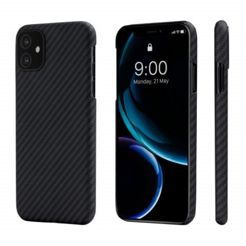 Кевларовый Чехол Pitaka Для Apple IPhone 11 (Черно-Серый) в рассрочку без первоначального взноса и переплат