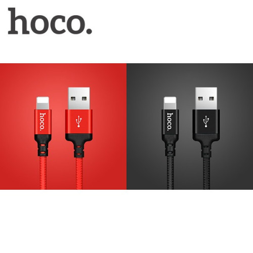 Плетеный кабель для iPhone iPad iPod, Hoco X14 Times Speed Lightning Charging в рассрочку без первоначального взноса и переплат