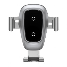 Беспроводная зарядка-автодержатель Baseus Metal Wireless Charger Gravity Car Mount