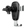 Беспроводная зарядка-автодержатель Baseus Metal Wireless Charger Gravity Car Mount в рассрочку без первоначального взноса и переплат