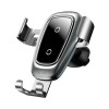 Беспроводная зарядка-автодержатель Baseus Metal Wireless Charger Gravity Car Mount в рассрочку без первоначального взноса и переплат