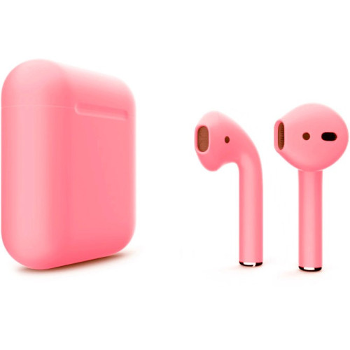 Беспроводные наушники Apple AirPods 2 светло-розовый матовый в рассрочку без первоначального взноса и переплат