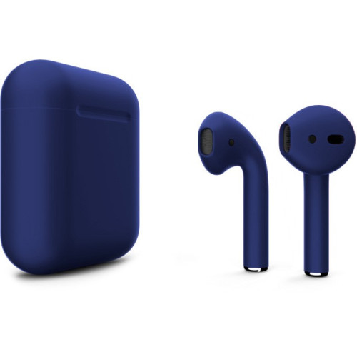 Беспроводные наушники Apple AirPods 2 тёмно-синий матовый в рассрочку без первоначального взноса и переплат