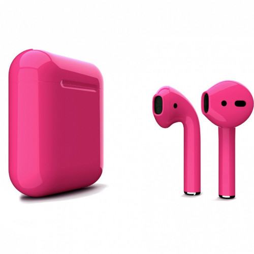 Беспроводные наушники Apple AirPods 2 розовый глянец в рассрочку без первоначального взноса и переплат