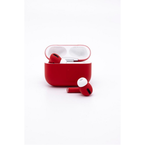 Беспроводные наушники Apple AirPods Pro Color Красный матовый в рассрочку без первоначального взноса и переплат