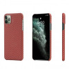 Чехол Pitaka для Apple IPhone 11 Pro Max (красно-оранжевый)