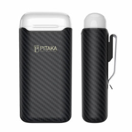 Чехол Pitaka Air Pal для AirPods 2 черный
